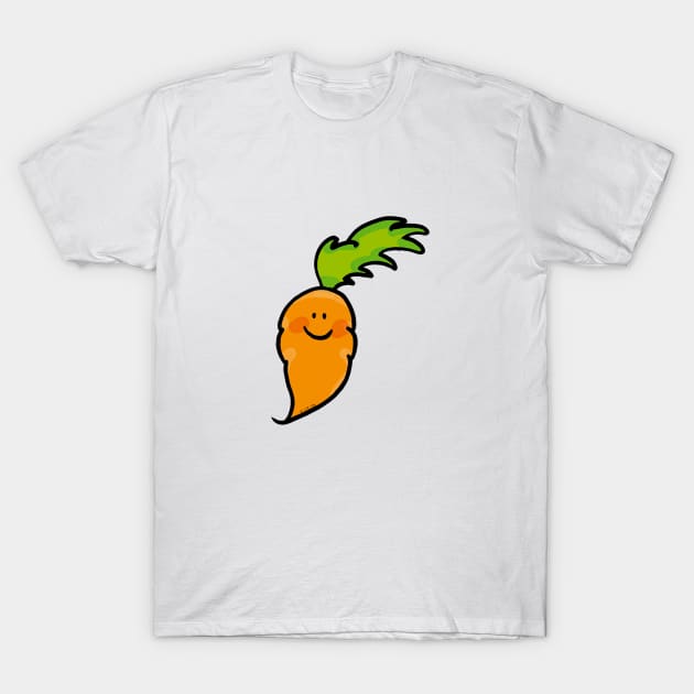 cute carrot T-Shirt by cartoonygifts